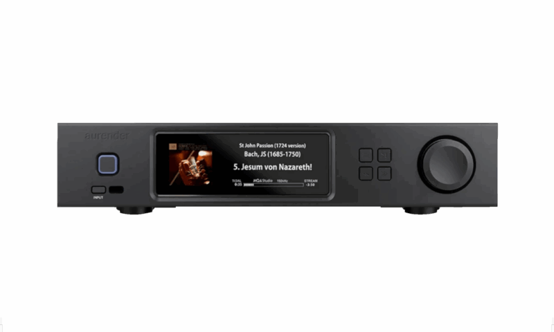 Streamer, DAC et Préamplificateur Haut de Gamme Aurender A15 - Black
