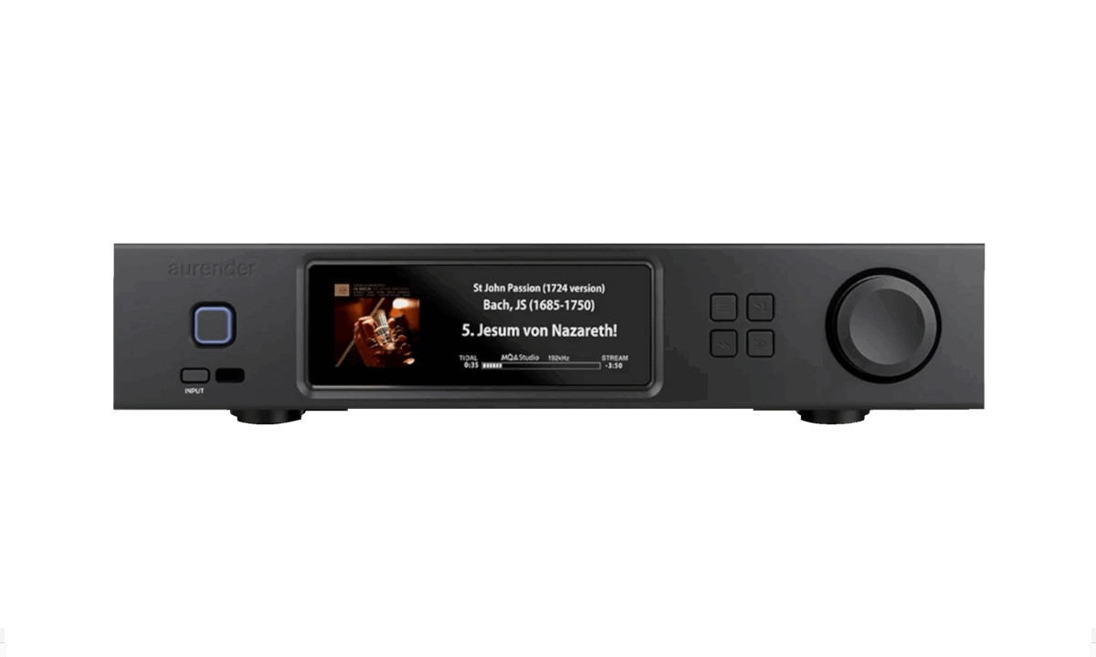 Streamer, DAC et Préamplificateur Haut de Gamme Aurender A15 - Black