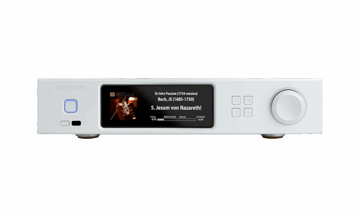 Streamer, DAC et Préamplificateur Haut de Gamme Aurender A15 - White
