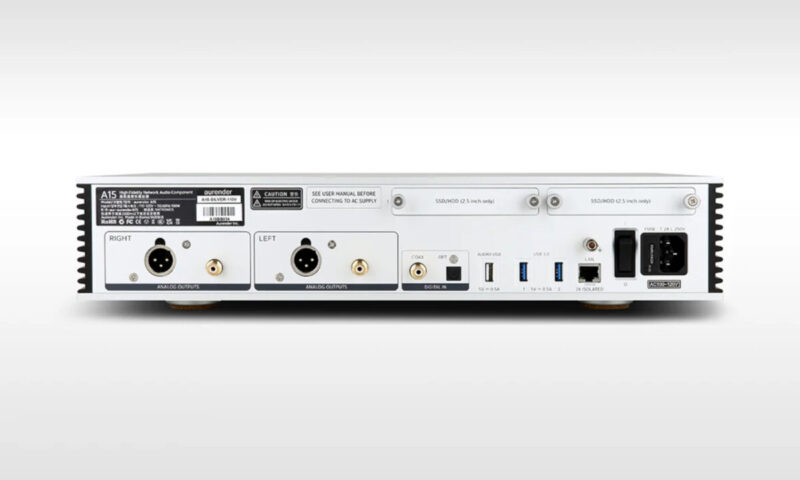 Streamer, DAC et Préamplificateur Haut de Gamme Aurender A15 - White