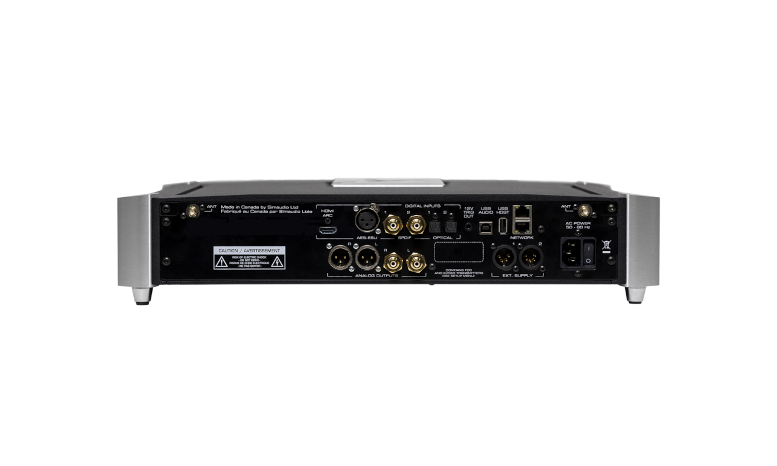 Convertisseur N/A et lecteur réseau Moon 681