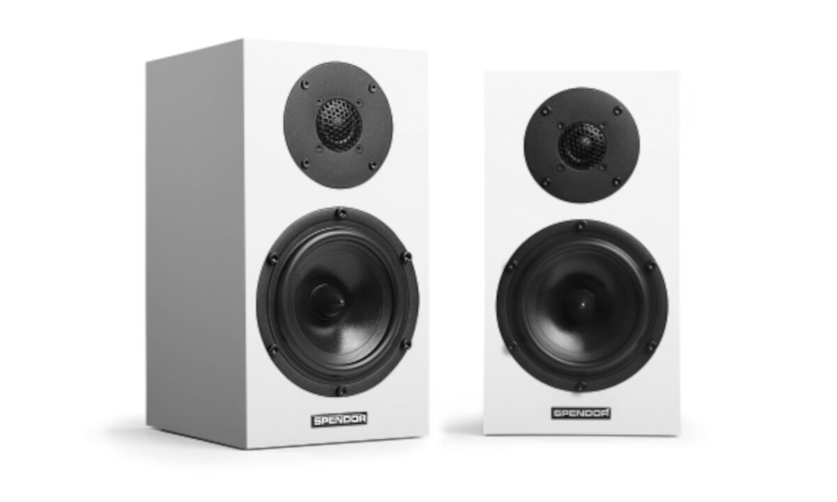 Hauts parleurs Spender A1.2 Satin White